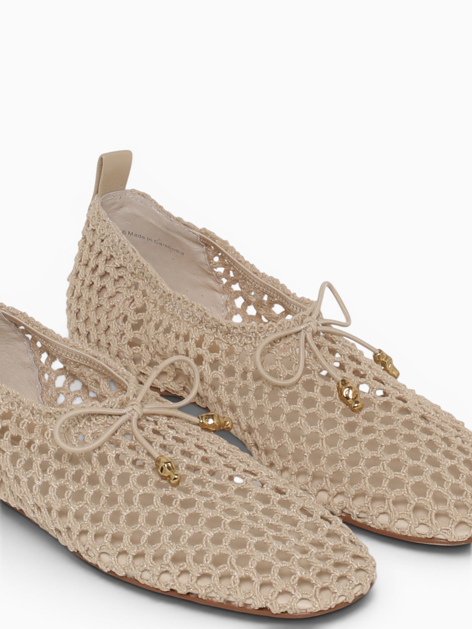 Kaylyn Oatmeal Crochet Natural / 5 / M