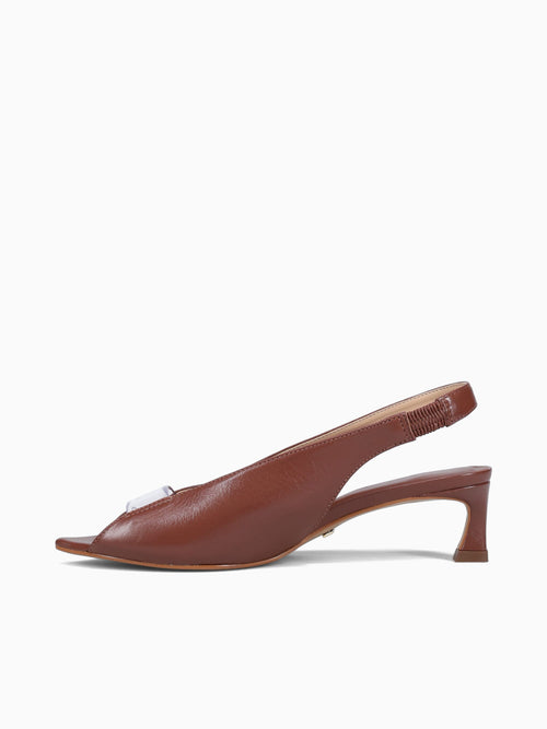 Katerina Cappucino Leather Brown / 5 / M