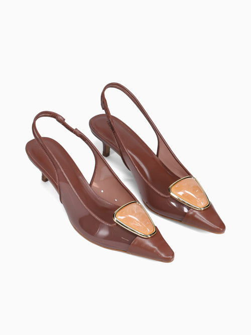 Kailani Tiramissu Vinyl Brown / 5 / M