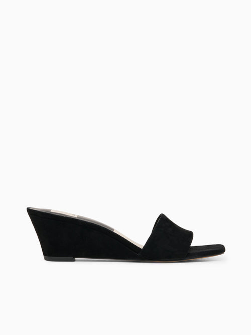 Qaily Onyx Suede Black / 6 / M