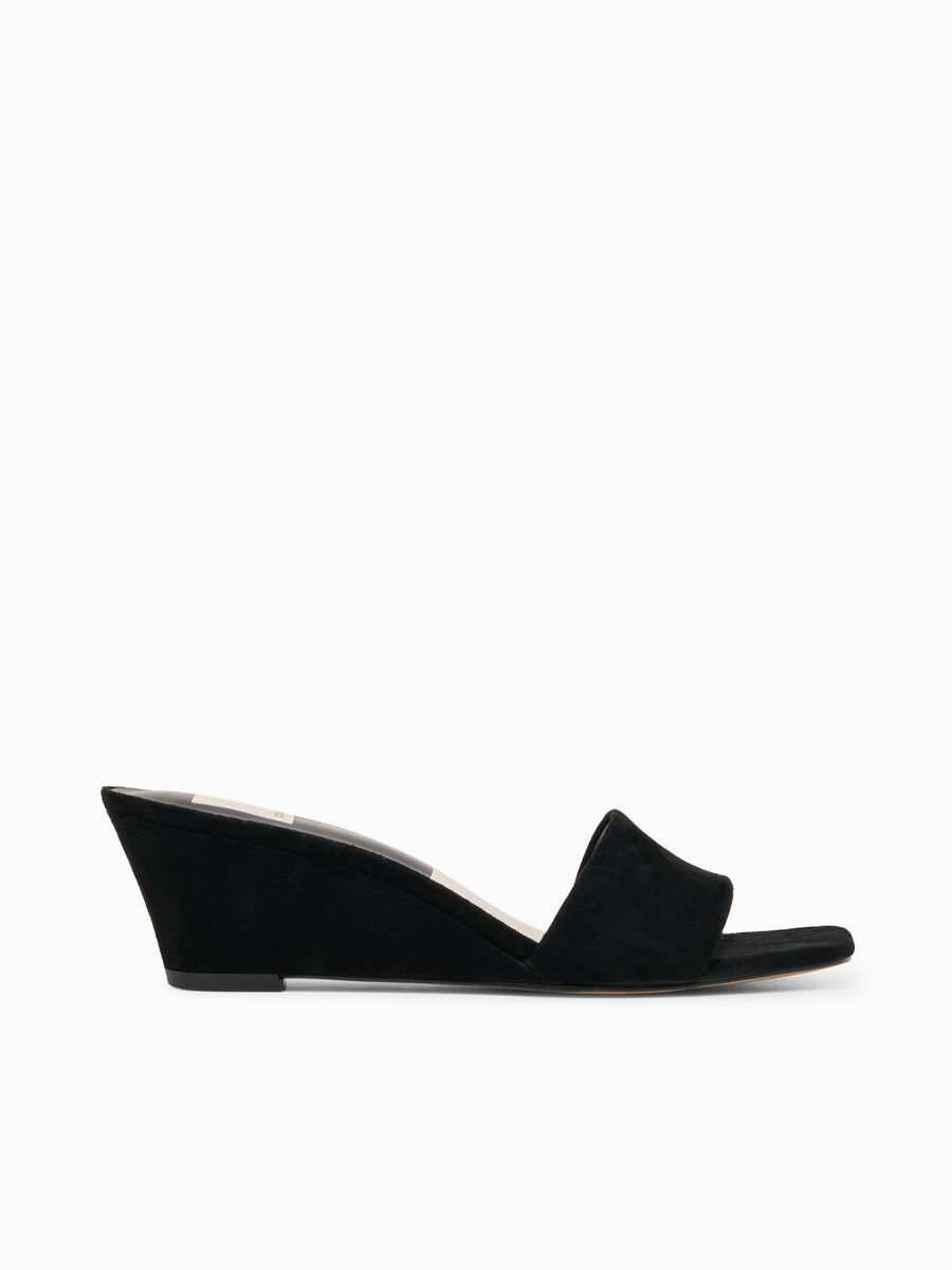 Qaily Onyx Suede Black / 6 / M