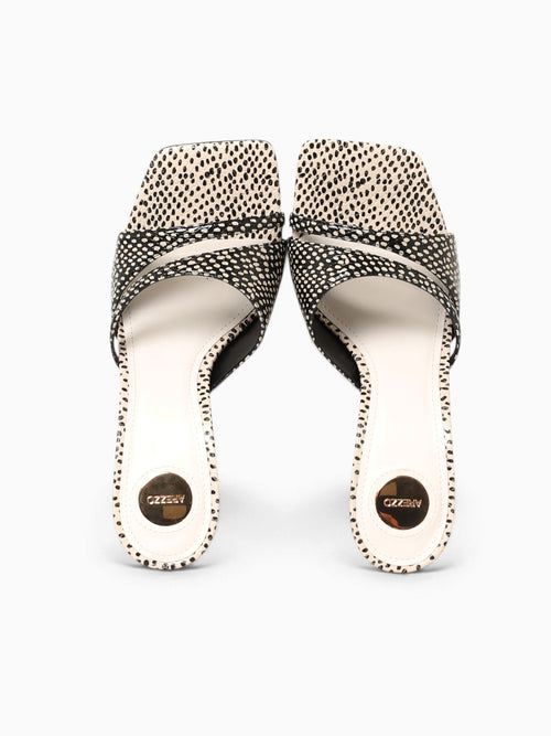 Estella Black Panacota eco snake dots Black / 5 / M