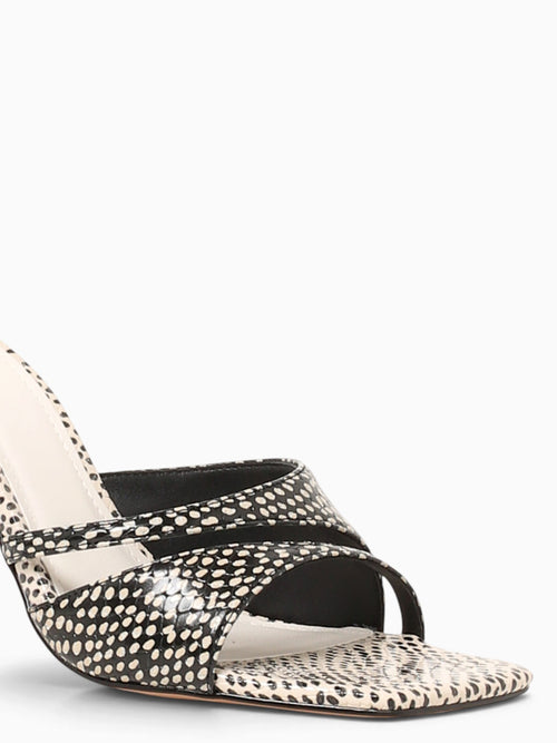 Estella Black Panacota eco snake dots Black / 5 / M