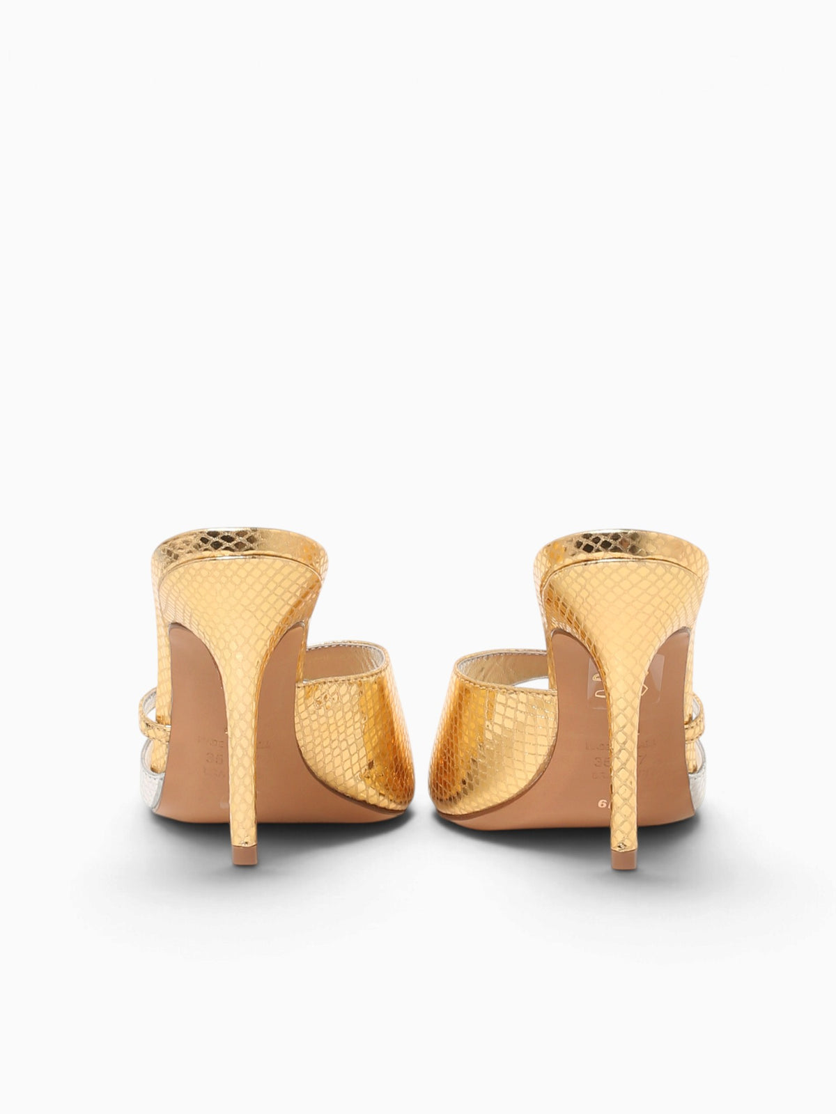 Estella Silver Gold leather metal Silver / 5 / M