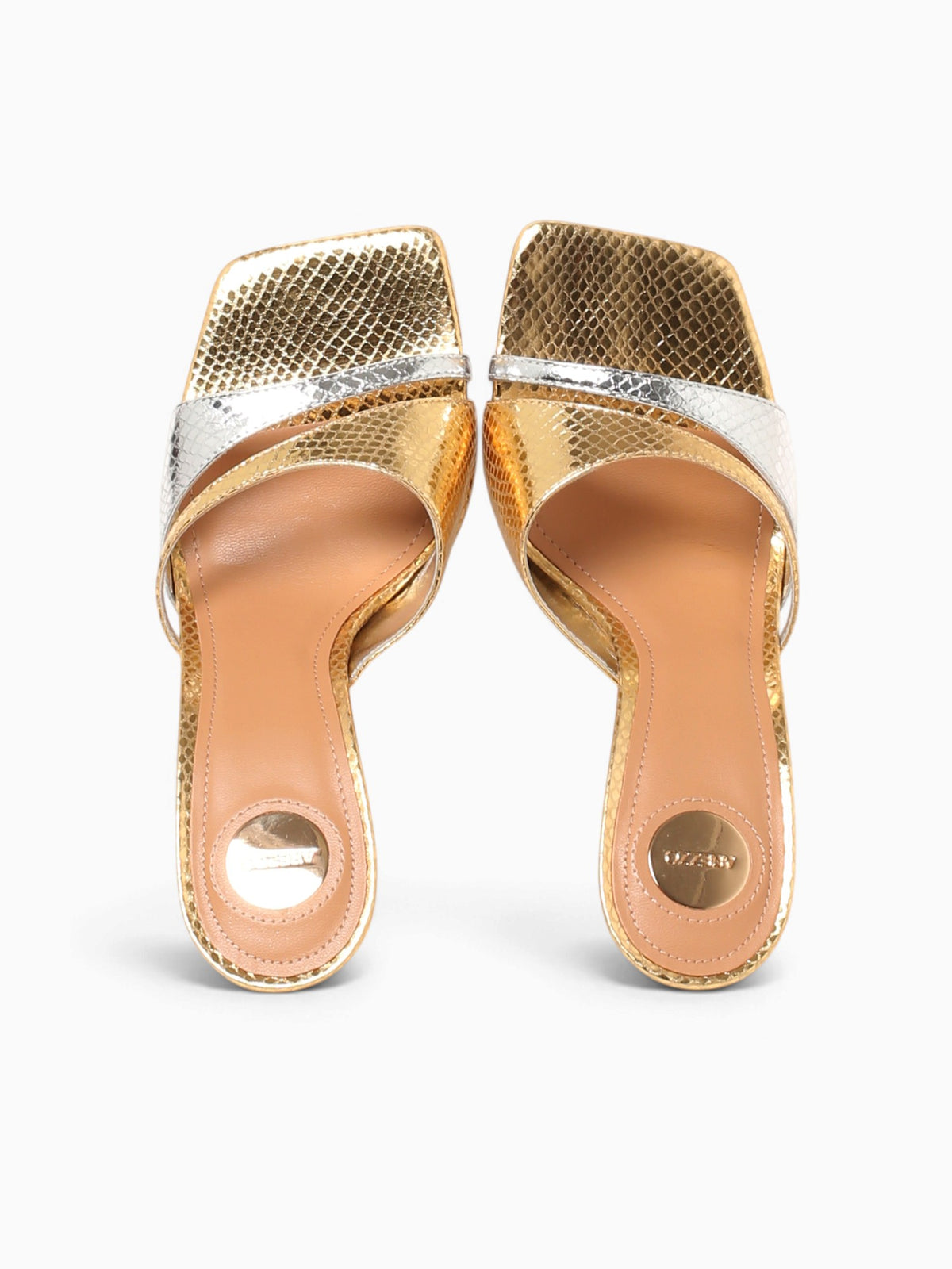 Estella Silver Gold leather metal Silver / 5 / M