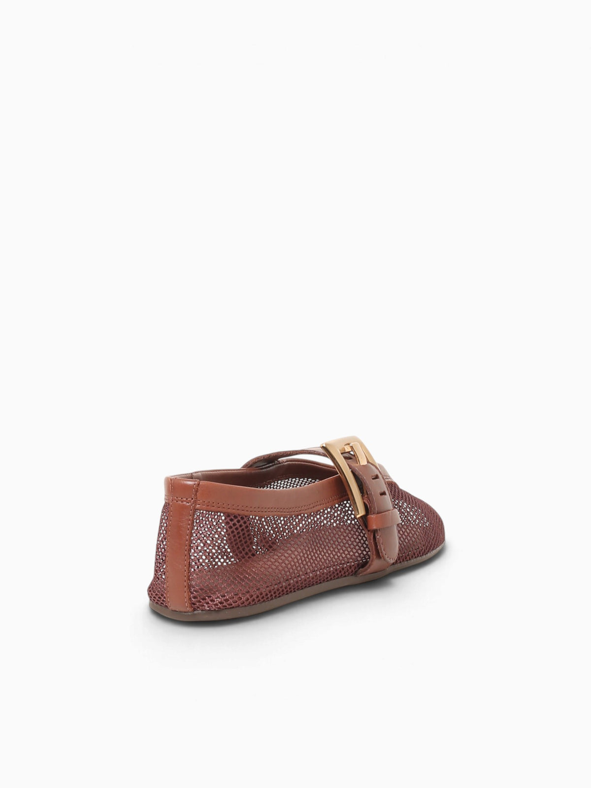 Marcela Cocoa Brown Mesh  soft leather Brown / 5 / M