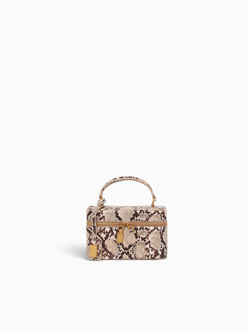 Lisa Vanity Top Handle Snake Multi