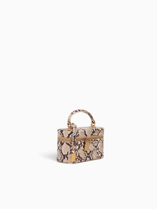 Lisa Vanity Top Handle Snake Multi