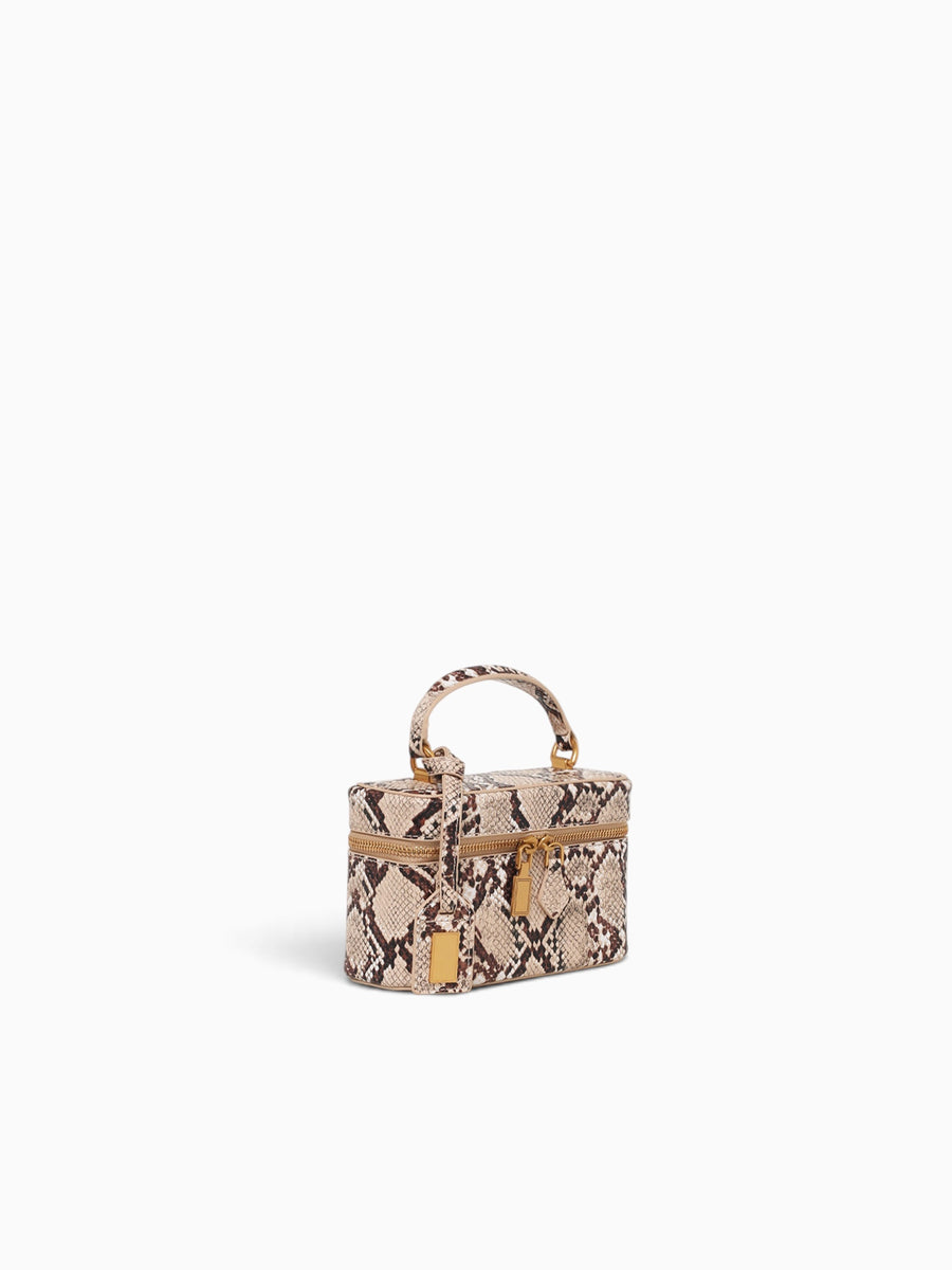 Lisa Vanity Top Handle Snake Multi