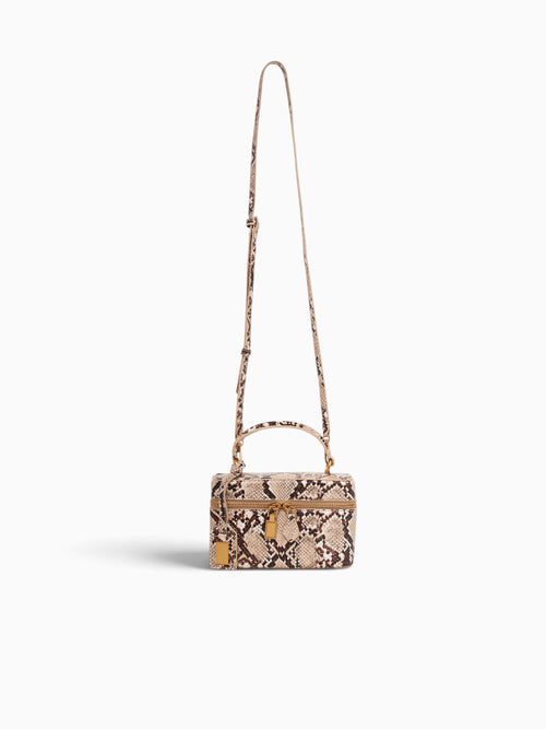Lisa Vanity Top Handle Snake Multi