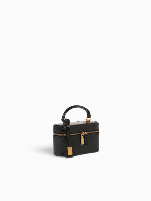 Lisa Vanity Top Handle Black Black