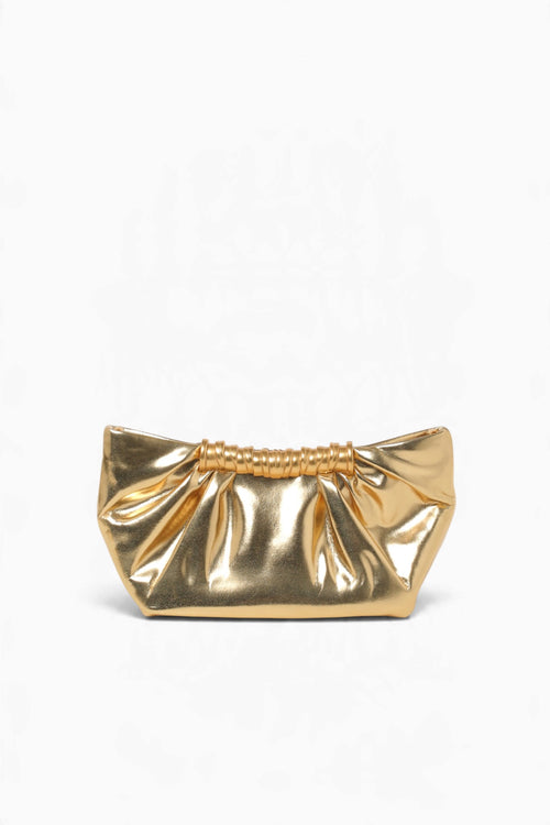 Luna Clutch Gold Gold