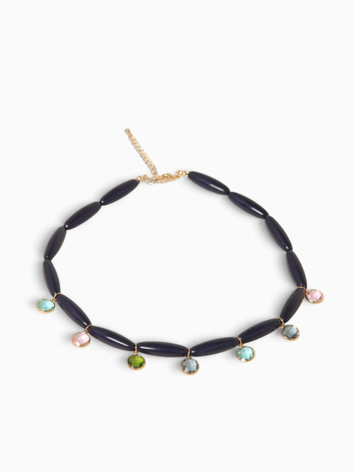 Nec Clara Navy Charms Navy