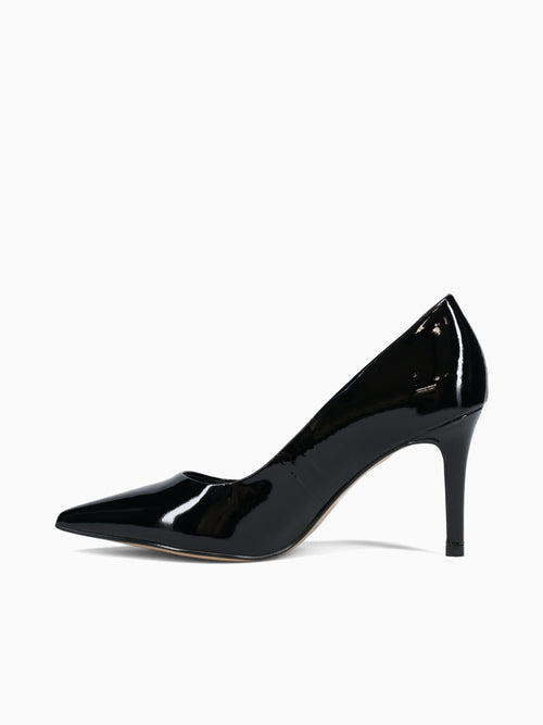 Aisha Black Patent Leather Black / 5 / M