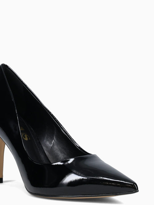 Aisha Black Patent Leather Black / 5 / M