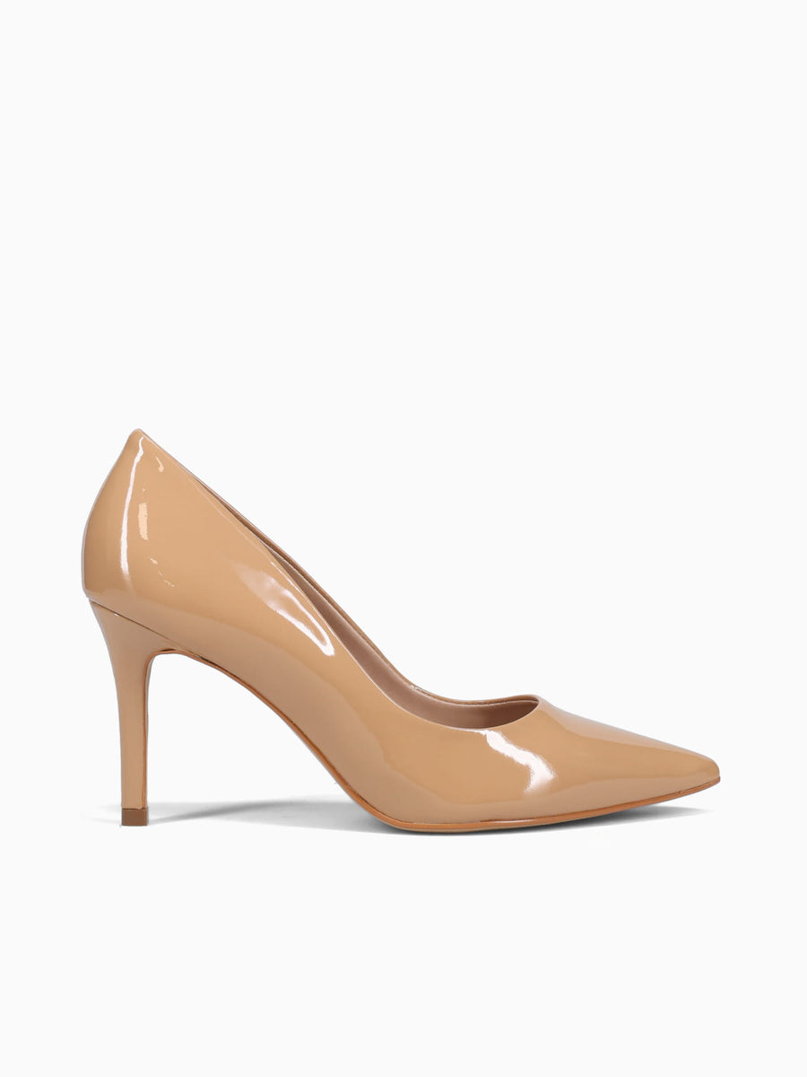 Aisha Blush Patent Leather Beige / 5 / M