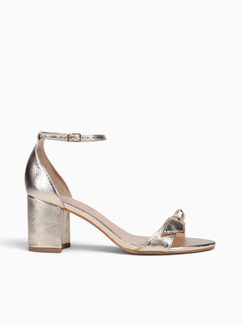 Amelia Champagne Crinkle Metal Champagne / 5 / M