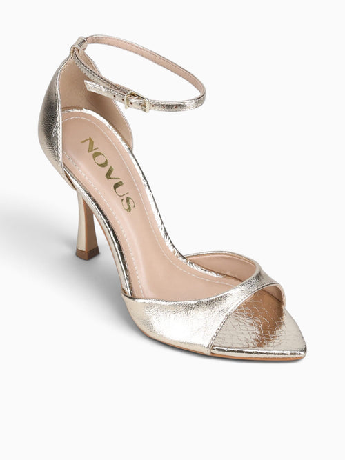 Alma Champagne Crinkle Metal Champagne / 5 / M