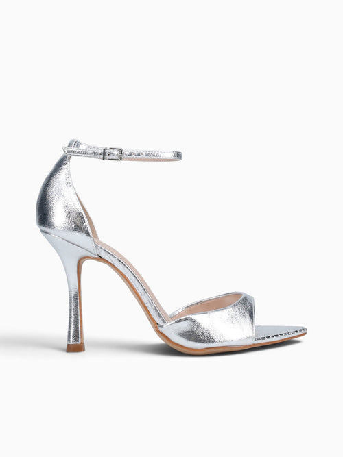 Alma Silver Crinkle Metal Silver / 5 / M