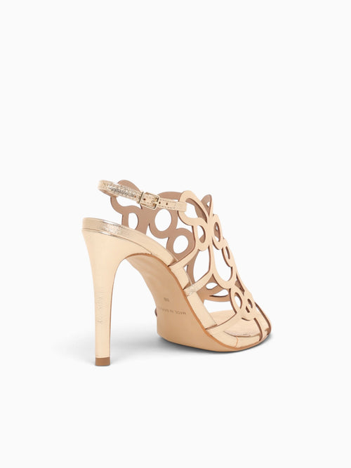 Carol Champagne Crinkle Metal Champagne / 5 / M
