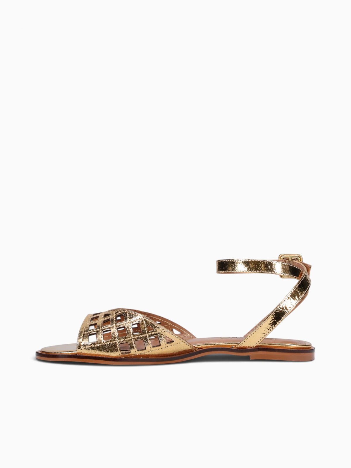Fatima Ouro Metal Bala Leather Gold / 5 / M