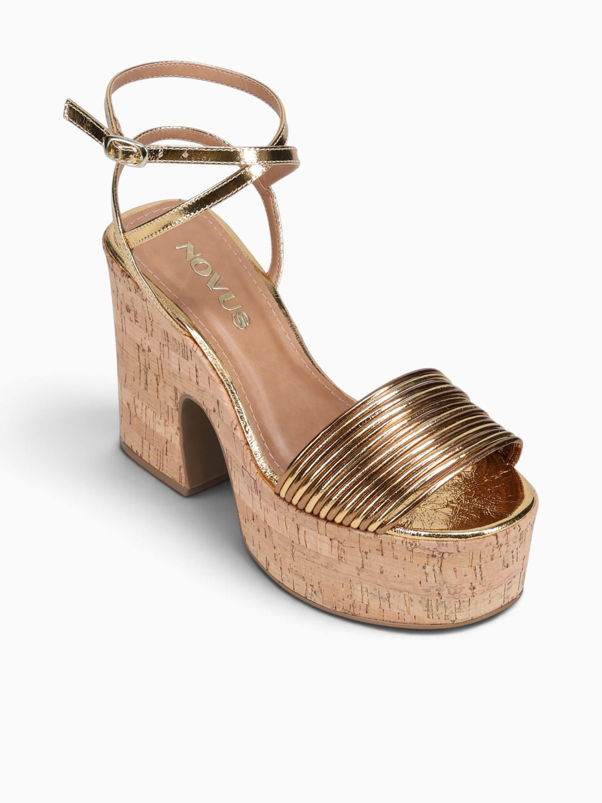 Fabiana Gold Bronze bala metal leather Gold / 5 / M