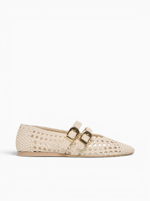 Bylee Woven Creme Woven Tan / 5 / M