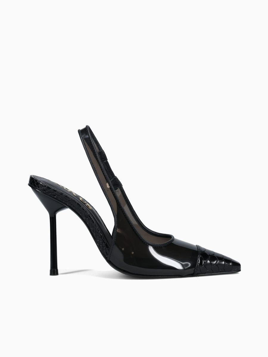 Chiara Black Snake Vinyl Black / 5 / M