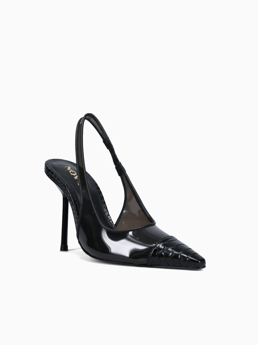 Chiara Black Snake Vinyl Black / 5 / M