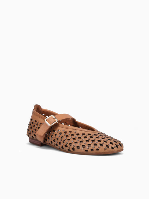 Zeynep Coconut Leather Tan / 5 / M