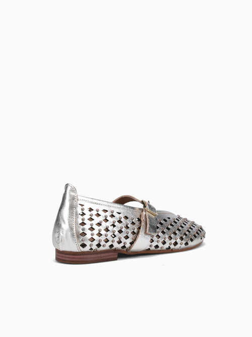 Zeynep Egenog Metallic Leather Natural / 5 / M