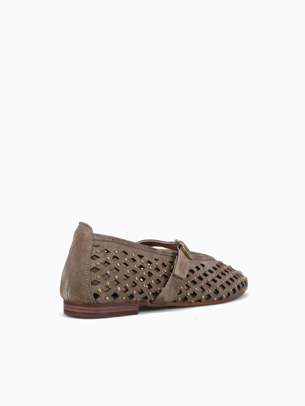 Zeynep Cappuccino Suede Leather Brown / 5 / M
