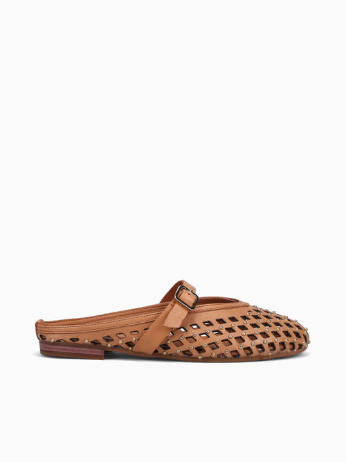 Defne Coconut Leather Tan / 5 / M