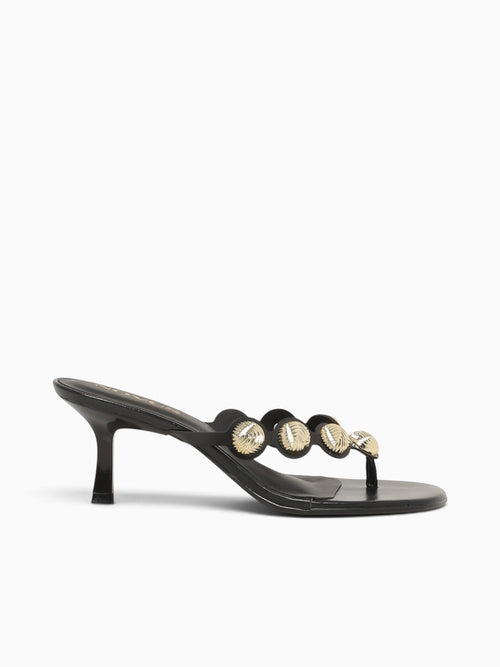 Margarete Black Gold smooth Black / 5 / M