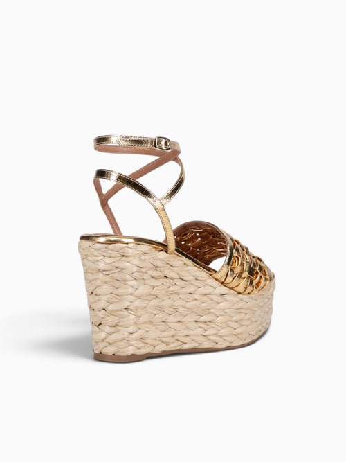Constanta Ouro Metallic Bala Leather Gold / 5 / M