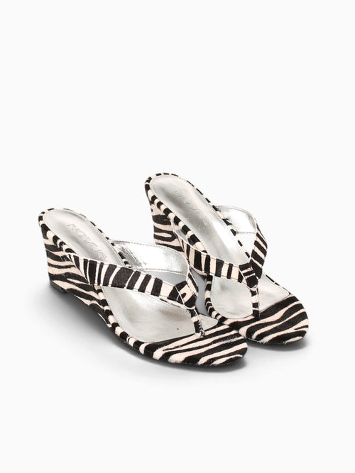 Lori Black White zebra Black White / 5 / M
