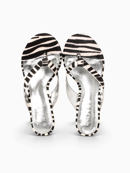Lori Black White zebra Black White / 5 / M