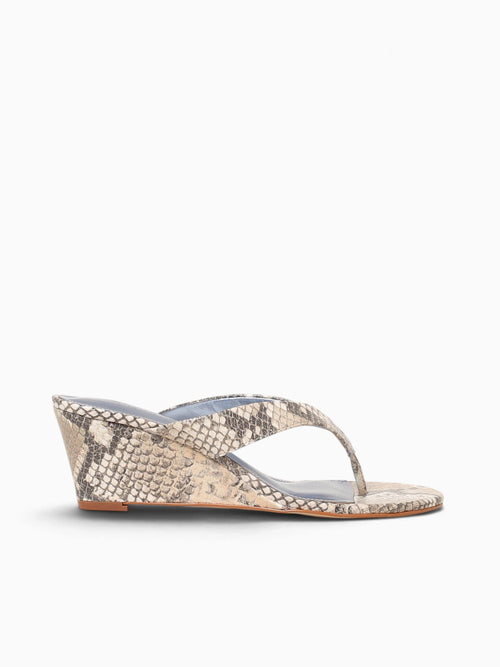 Lori  Lt. Taupe Snake Taupe / 5 / M