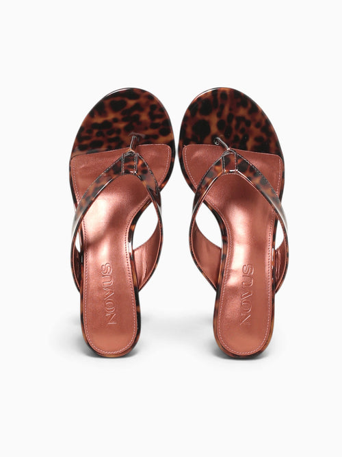 Lori Tortoise Patent Brown Multi / 5 / M