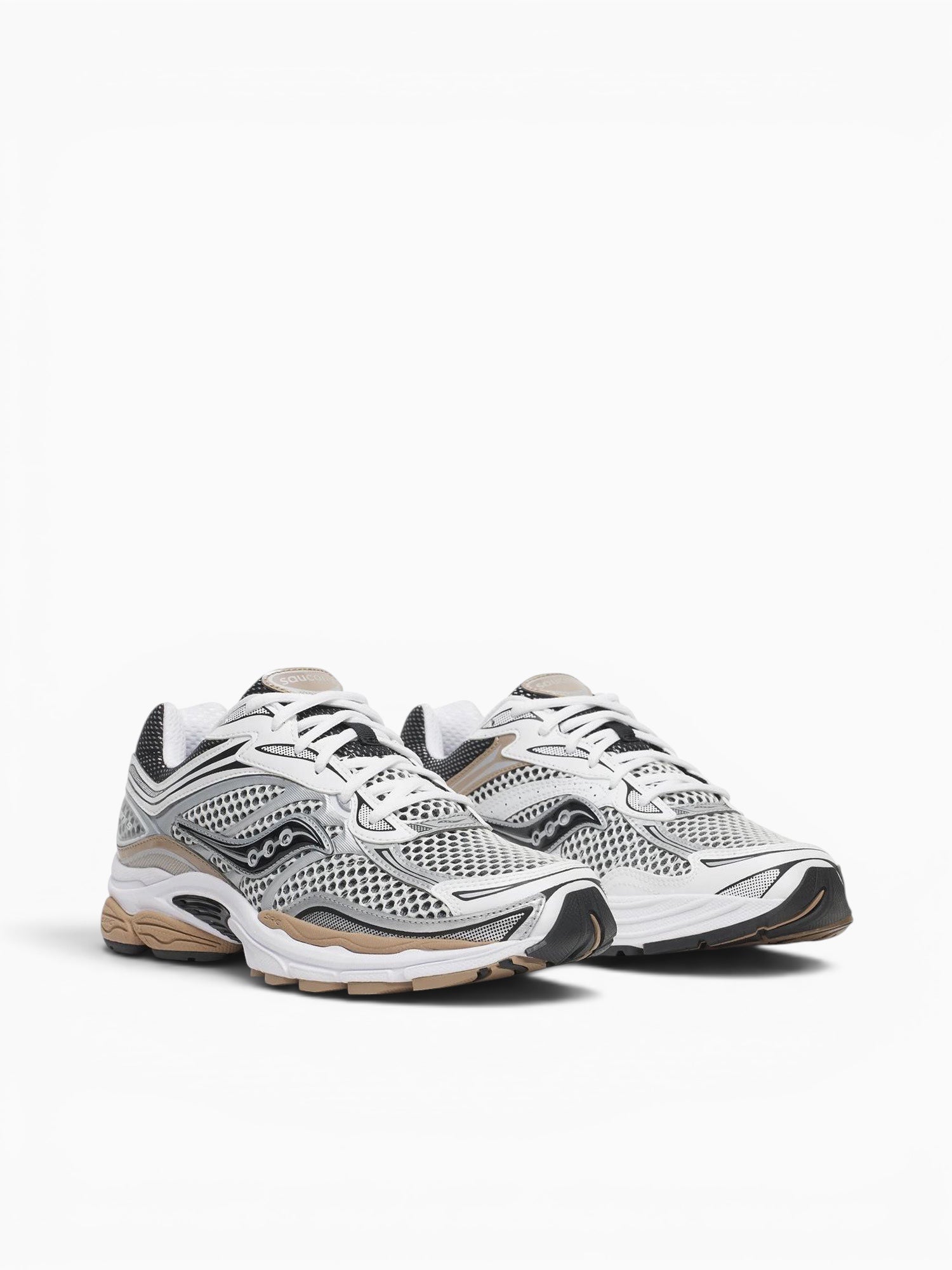 Progrid Omni 9 White Saddle leather mesh White / 4.5 / M