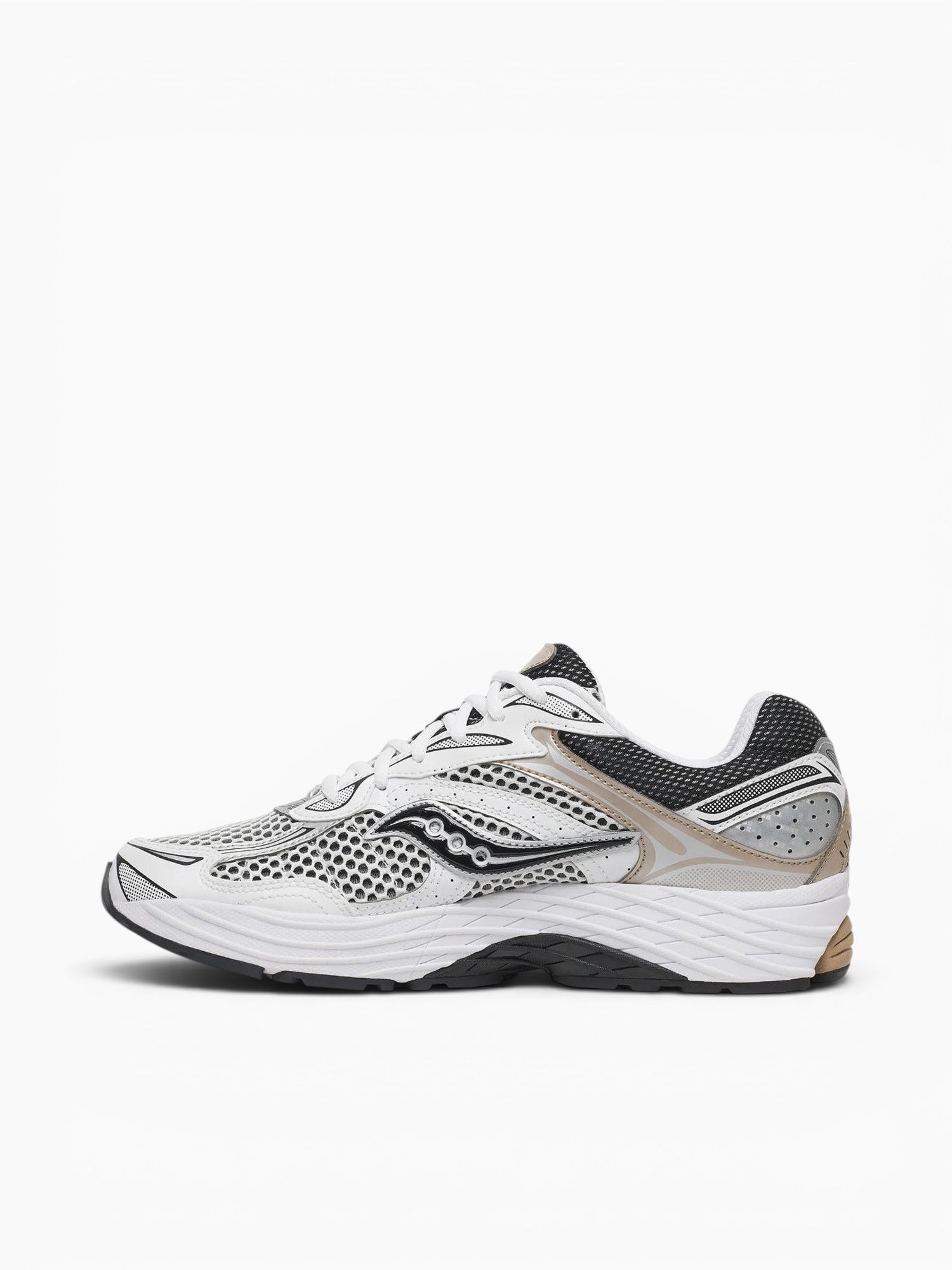 Progrid Omni 9 White Saddle leather mesh White / 4.5 / M