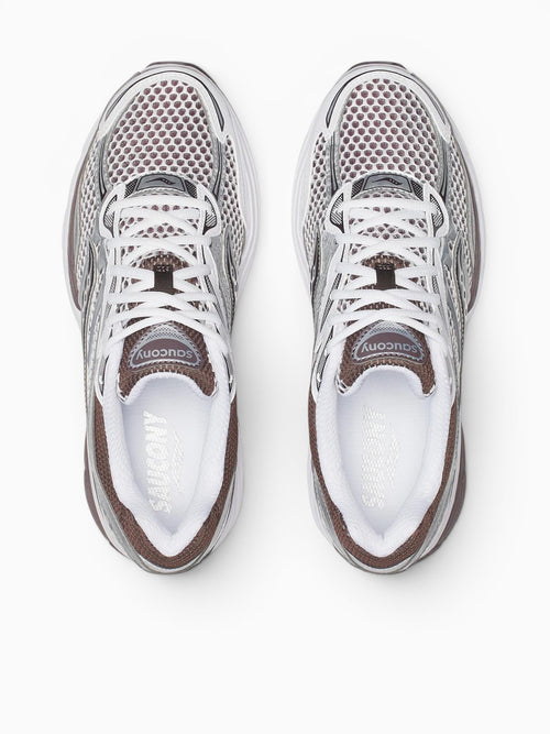 Progrid Omni 9 White Saddle leather mesh White / 4.5 / M