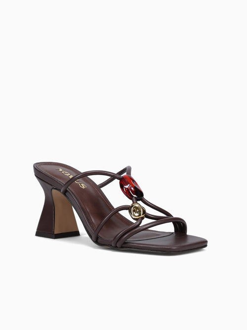 Liliah Brown Leather Brown / 5 / M