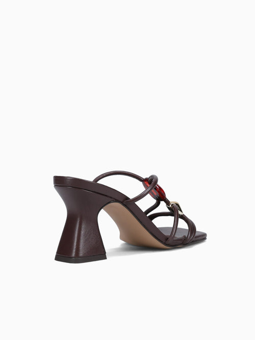 Liliah Brown Leather Brown / 5 / M