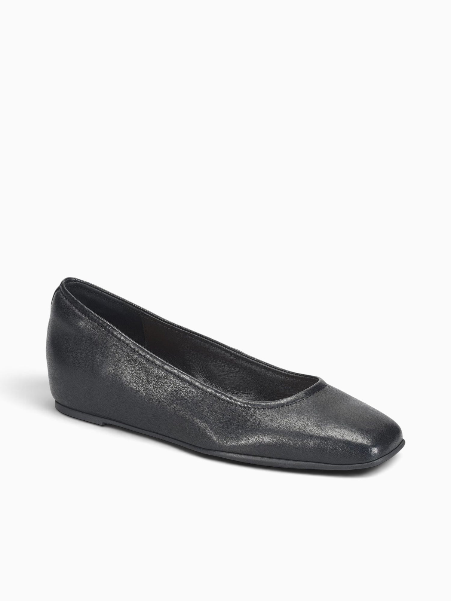 Poppy Black Leather Black / 6 / M