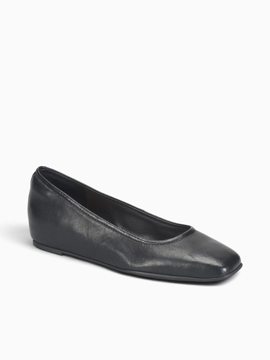 Poppy Black Leather Black / 6 / M