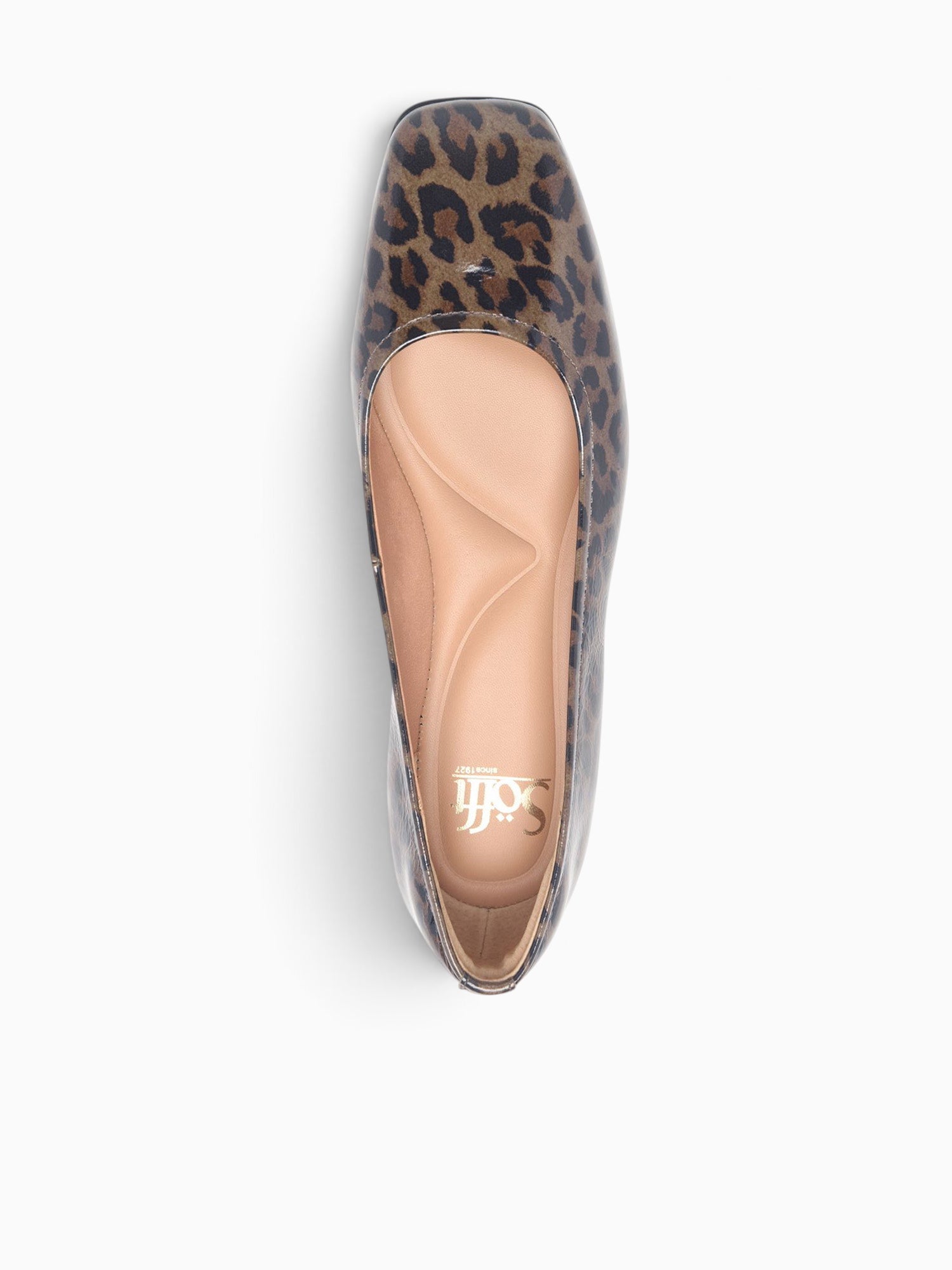 Poppy Taupe Print Patent