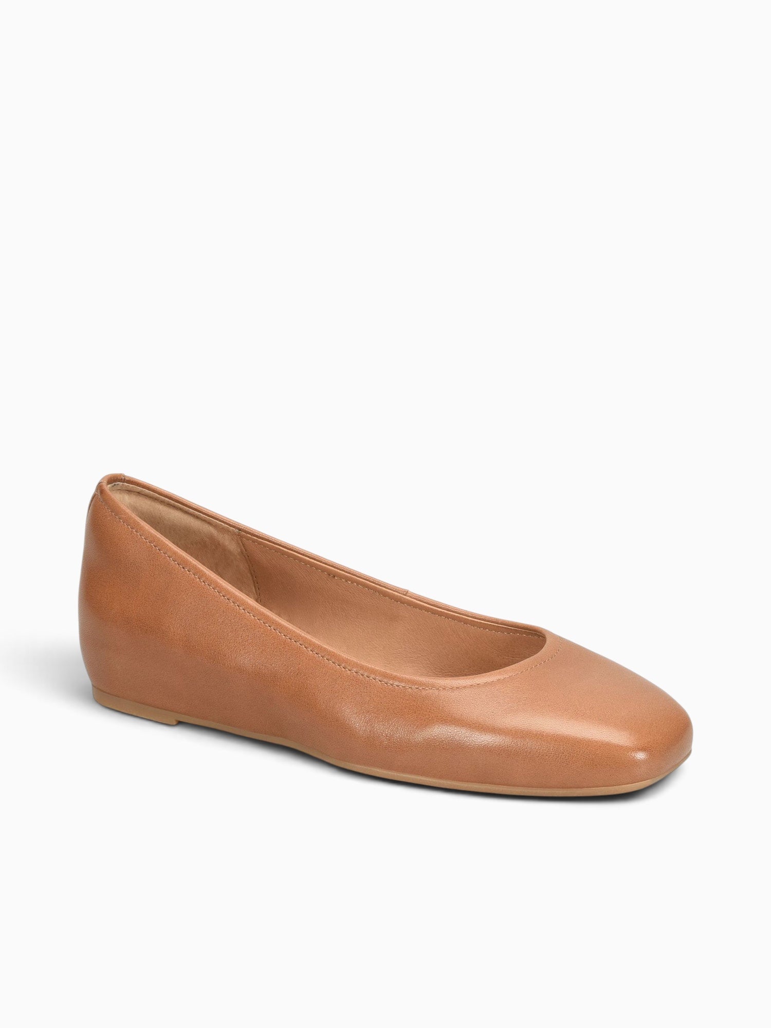 Poppy Sand Leather Natural / 6 / M