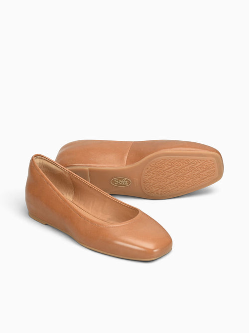Poppy Sand Leather Natural / 6 / M