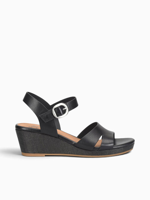 Vanessa Black Leather Black / 6 / M